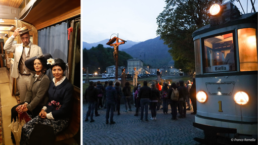 "DeragliandOropa": torna al Santuario l'itinerario teatrale - Foto Franco Ramella. "DeragliandOropa": torna al Santuario l'itinerario teatrale - Foto Franco Ramella.