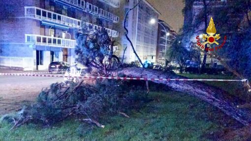 Diversi gli interventi dei Vigili del Fuoco nella notte