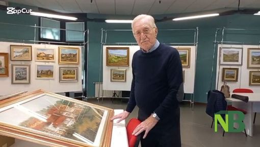“Evviva il colore”: la mostra di Giacomo Fileppo alla Biblioteca di Vigliano FOTO e VIDEO Lauretta Gronda per newsbiella.it