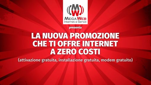 Megaweb, dal 2006 internet nel Biellese. E oggi una nuova offerta per famiglie e imprese Megaweb, dal 2006 internet nel Biellese. E oggi una nuova offerta per famiglie e imprese