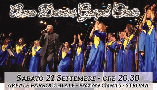 Strona: concerto Gospel per i 10 anni della Koinonia Giovanni Battista