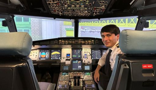 A 21 anni pilota di linea: Il sogno di Vittorio diventato realtà