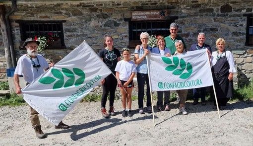 Confagricoltura a Cogne per portare solidarietà alla comunità Confagricoltura a Cogne per portare solidarietà alla comunità