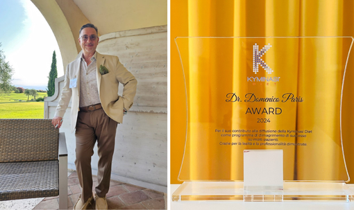 Bautymed Biella, il Dott. Domenico Paris riconfermato “Miglior Professionista Kyminasi Diet 2024”. Bautymed Biella, il Dott. Domenico Paris riconfermato “Miglior Professionista Kyminasi Diet 2024”.