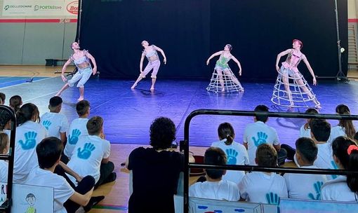 Le "Giornate della Danza" hanno animato Candelo e Vigliano Le "Giornate della Danza" hanno animato Candelo e Vigliano