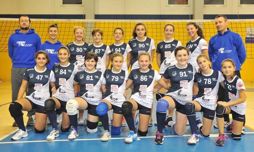 L'Under 13 del Teamvolley