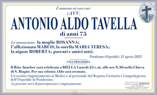 Antonio Aldo Tavella