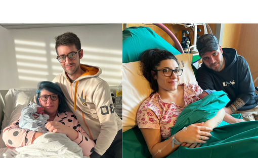 All'ospedale di Biella due maschietti hanno salutato il vecchio e il nuovo anno: sono Giancarlo e Manuel All'ospedale di Biella due maschietti hanno salutato il vecchio e il nuovo anno: sono Giancarlo e Manuel