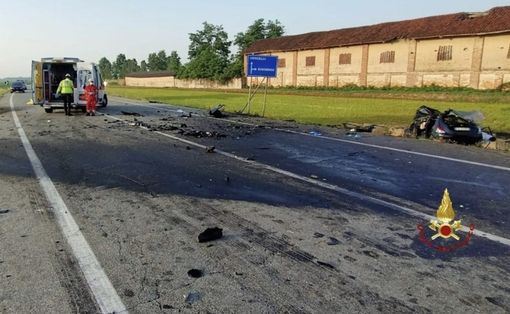 L'incidente di Busonengo nel quale hanno perso la vita tre giovanissimi
