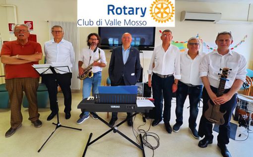 Rotary Club: un service musicale per le RSA del territorio biellese Rotary Club: un service musicale per le RSA del territorio biellese