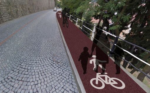 Biella: pista ciclabile di Via Cernaia pronta per fine anno