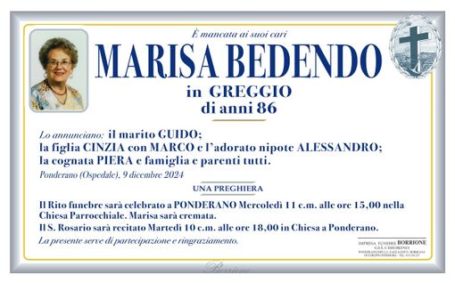Marisa Bebendo in Greggio