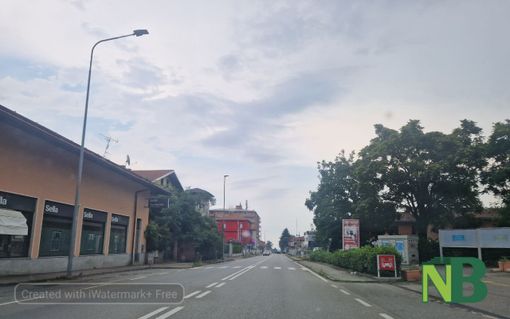 Via Milano è stata riaperta al traffico