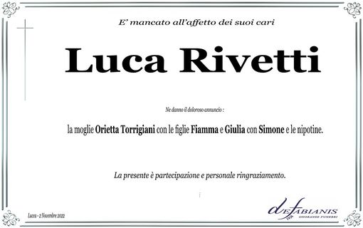 Luca Rivetti Luca Rivetti