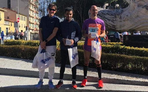 Grande podio per Matteo Lometti nella maratona di Massa Carrara Grande podio per Matteo Lometti nella maratona di Massa Carrara