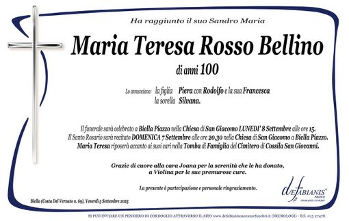 Maria Teresa Rosso Bellino