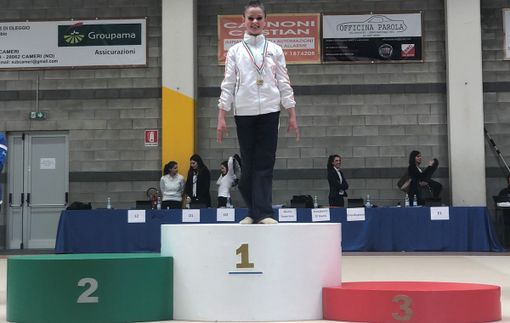 Oro per Aline Pretti ai Regionali Silver di Cameri Oro per Aline Pretti ai Regionali Silver di Cameri