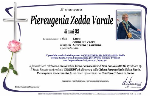 Piereugenia Zedda Varale