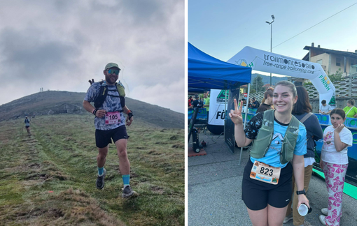 Corsa rovente per Amron Team: atleti biellesi al Trail Monte Soglio Corsa rovente per Amron Team: atleti biellesi al Trail Monte Soglio