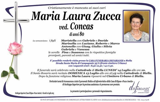 Maria Laura Zucca ved. Concas
