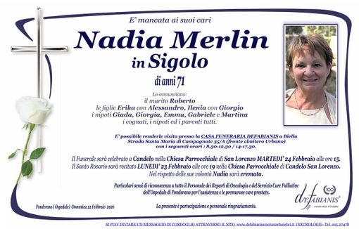 Nadia Merlin in Sigolo