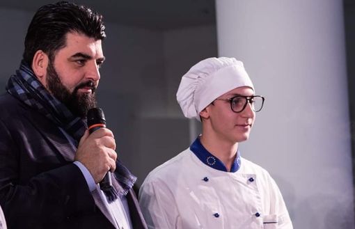 Chef Antonino Canevacciuolo e Mattia Bottinelli