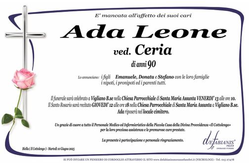 Ada Leone ved. Ceria