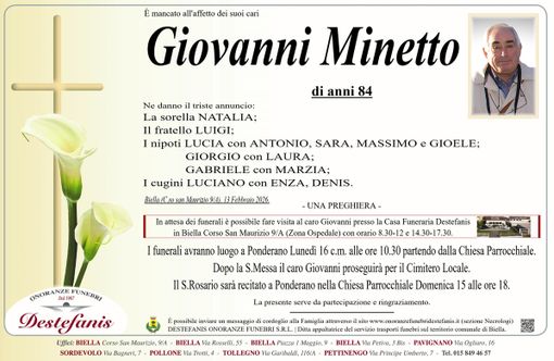 Giovanni Minetto Giovanni Minetto