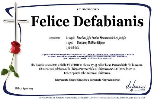 Felice Defabianis
