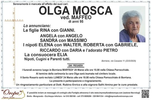 Olga Mosca ved. Maffeo