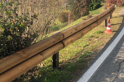 Cerrione, new look con i nuovi guardrail FOTO