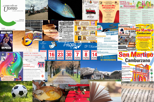 Tante cose da fare nel we del 14, 15 e 16 novembre