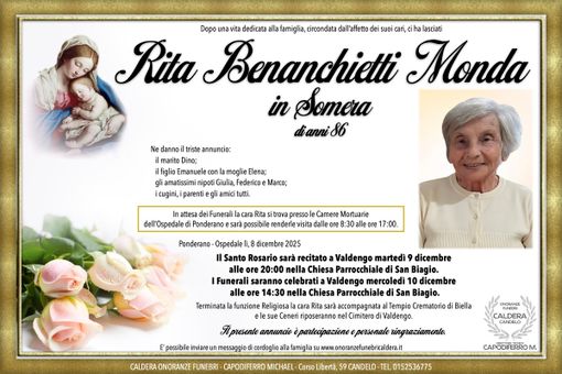 Rita Benanchietti Monda in Somera