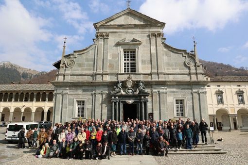 La parrocchia del Villaggio Lamarmora inaugura l'anno dei pellegrinaggi a Oropa FOTO Antonio Lo Russo