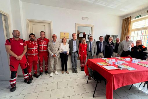 Croce Rossa Biella, la Sala Operativa intitolata a Giorgio Botto Poala - Foto dalla pagina Facebook Croce Rossa Italiana, Comitato di Biella