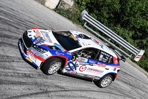 Pinzano in azione (foto Massimo Bettiol)