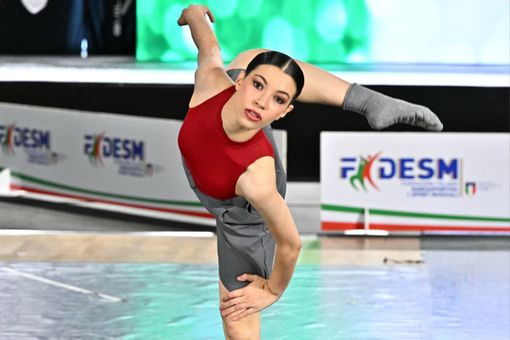 Danza, Viola Turano è vicecampionessa italiana a Rimini FOTO Danza, Viola Turano è vicecampionessa italiana a Rimini FOTO