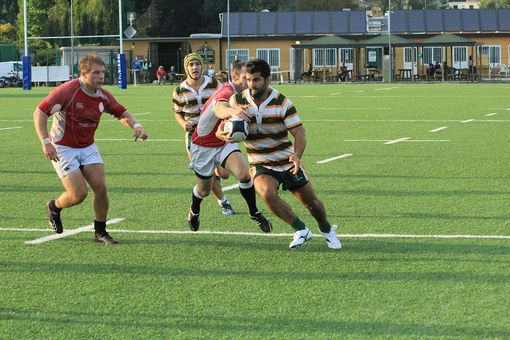 Danny Ongarello autore della seconda meta