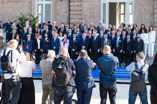 Venerdì 20 maggio i Ministri Esteri Europei erano alla Reggia di Venaria - Foto pagina Facebook Reggia di Venaria