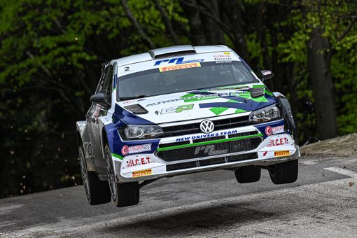 37° Rally Lana, Corrado Pinzano subito fuori - Foto archivio newsbiella.it