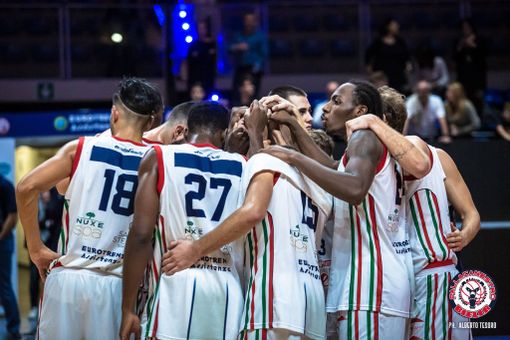 L'Edilnol (foto Alberto Tesoro, Pallacanestro Biella)