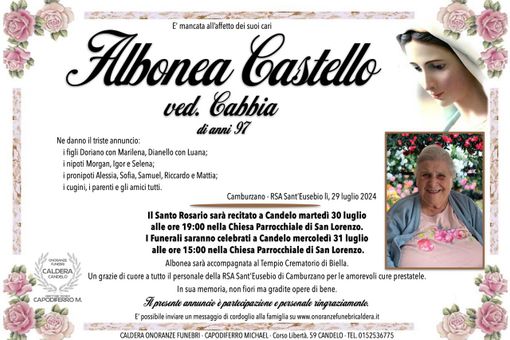 Albonea Castello Ved. Cabbia