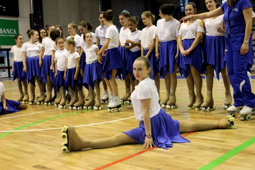 Saggio di pattinaggio artistico Intrecci d'Arte