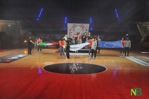 La cerimonia di apertura degli Play the Games degli Special Olimpycs La cerimonia di apertura degli Play the Games degli Special Olimpycs