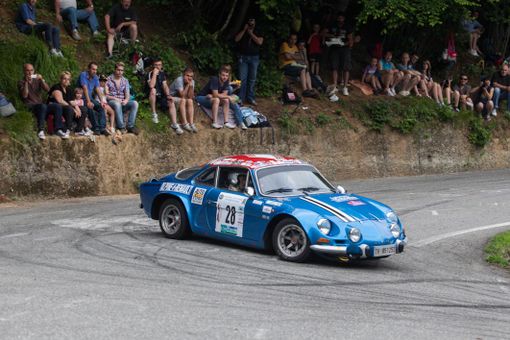 Capsoni - Zambiasi su una fantastica Alpine 110