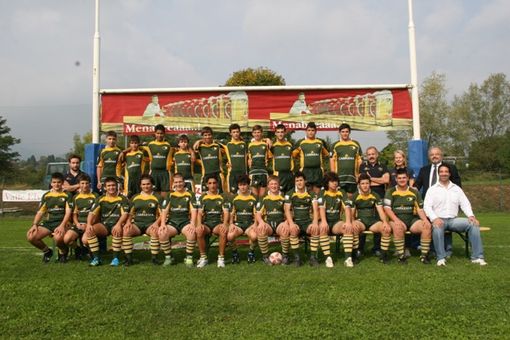 La squadra Under 16 del Biella Rugby