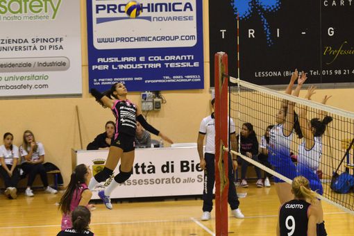 Volley: Vetta solitaria per l'Abi Logistics Biella Volley: Vetta solitaria per l'Abi Logistics Biella