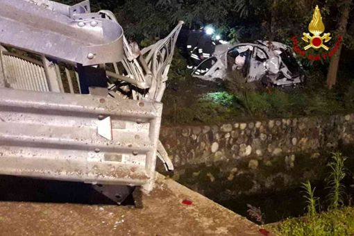 Gattinara, terribile incidente lungo la SP594 Gattinara, terribile incidente lungo la SP594