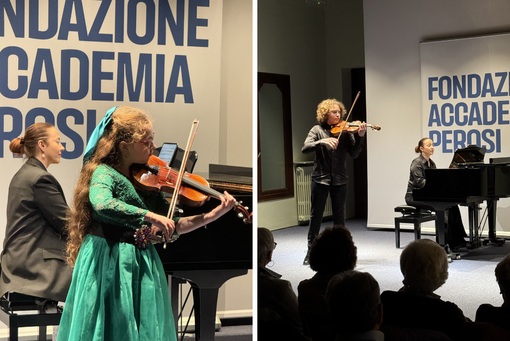 Accademia Perosi: "Ambra & Palmeri, due giovanissimi da ascoltare..." Accademia Perosi: "Ambra & Palmeri, due giovanissimi da ascoltare..."