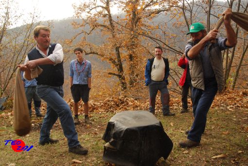 Domenica 8 dicembre la battitura delle castagne a Bagneri